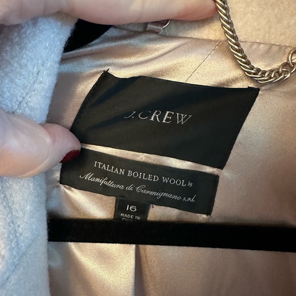 Leighton blazer-jacket in Italian boiled wool size 16 EUC - Picture 5 of 6